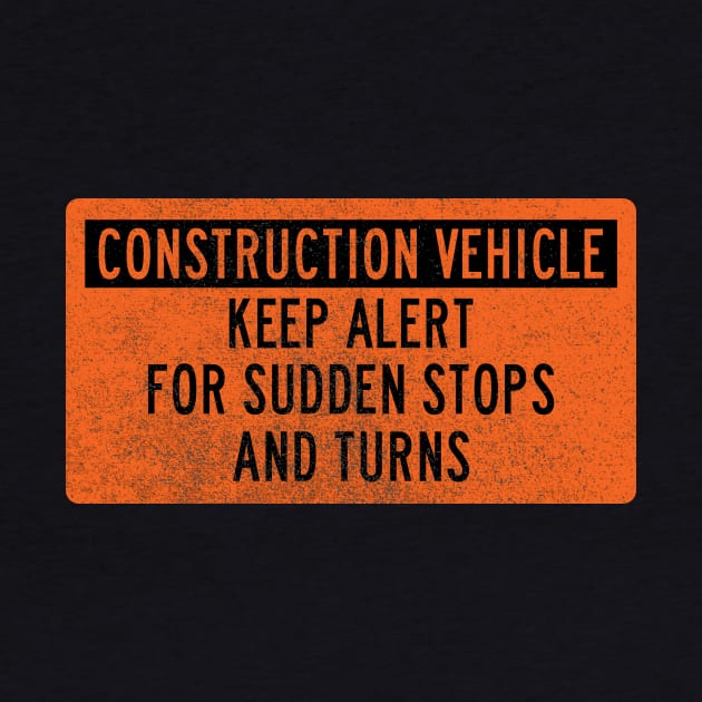 Construction Vehicle (front print) by GloopTrekker